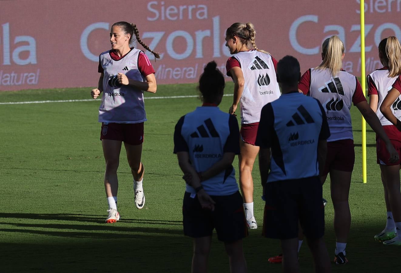 Las mejores imágenes del entrenamiento de España en El Arcángel