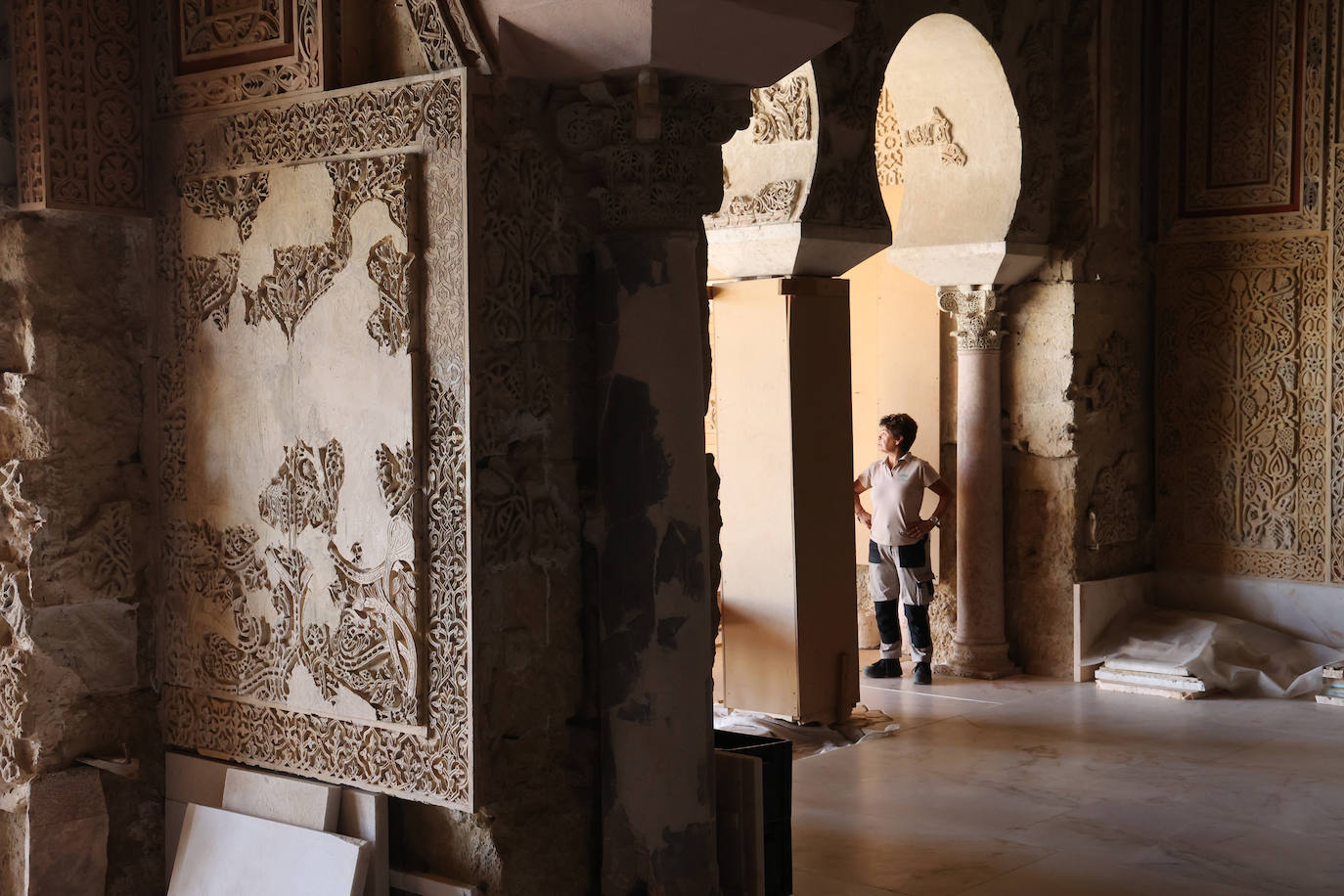 El imponente Salón Rico de Medina Azahara, en imágenes