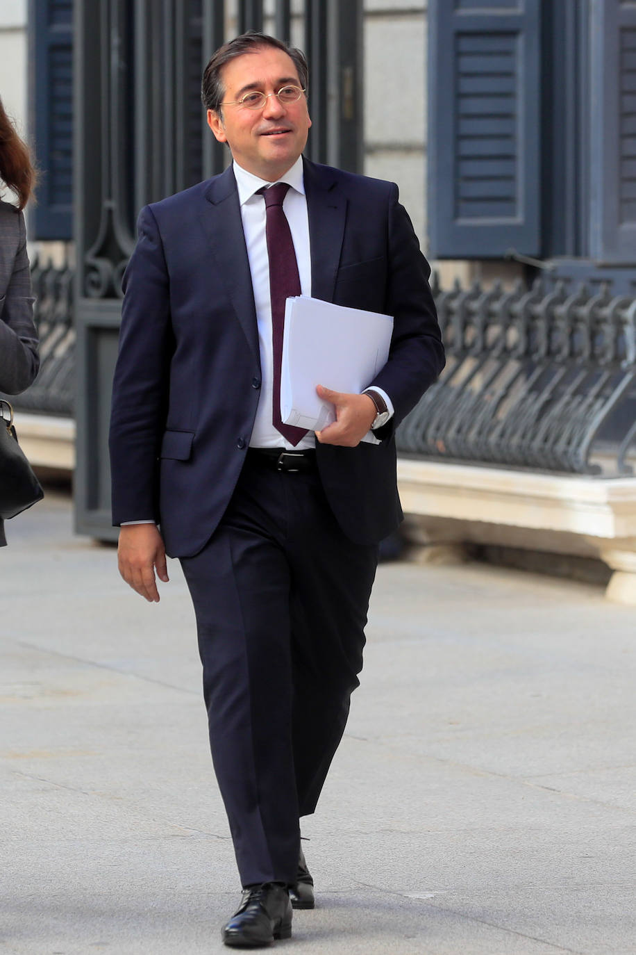 El ministro en funciones de Asuntos Exteriores, José Manuel Albares