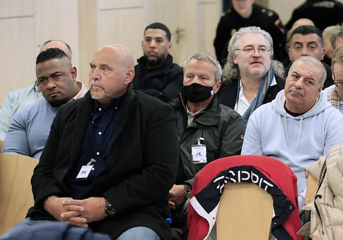 El supuesto líder de la organización, Frank Hanebuth, en el banquillo el pasado enero