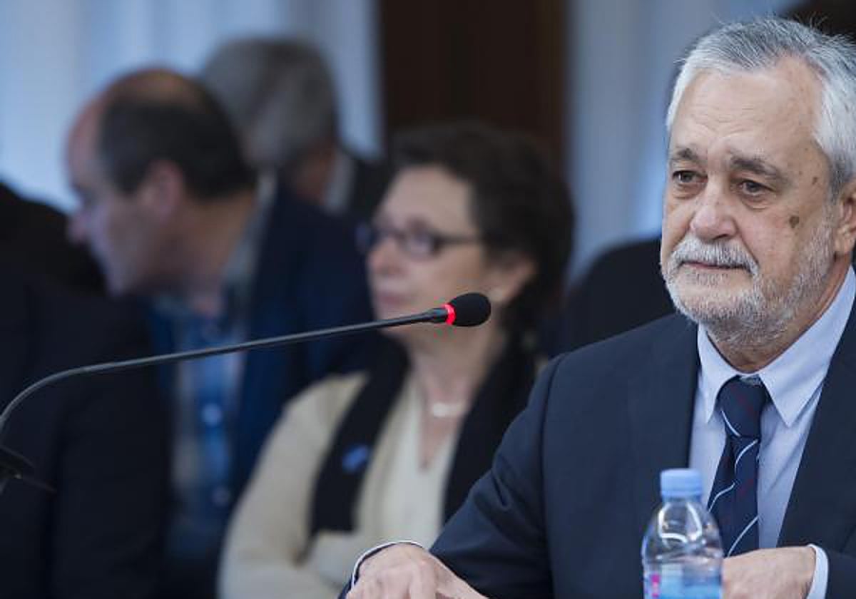 El ex presidente de la Junta de Andalucía José Griñán, en el juicio de los ERE