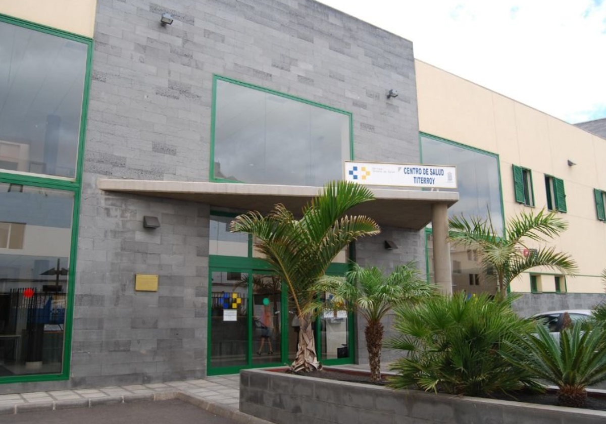 Centro de salud en Lanzarote, en foto de archivo