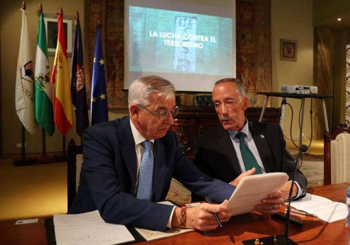 Sánchez Corbí junto a Martín Alonso en una imagen de archivo