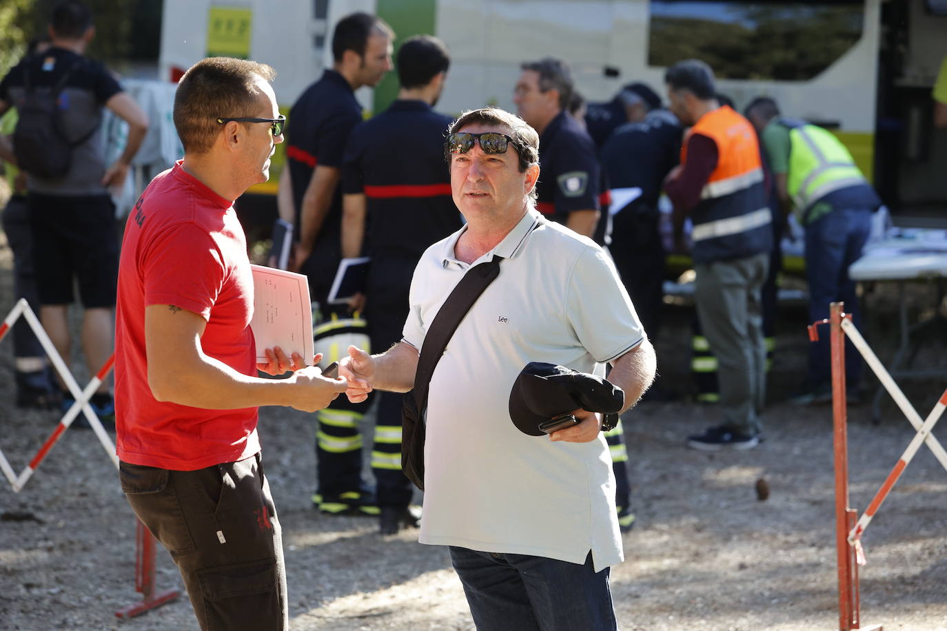 En imágenes, la búsqueda en Los Morales de la joven desaparecida en Córdoba