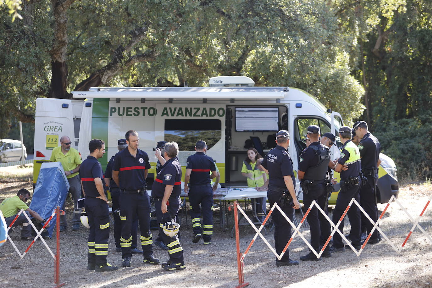 En imágenes, la búsqueda en Los Morales de la joven desaparecida en Córdoba