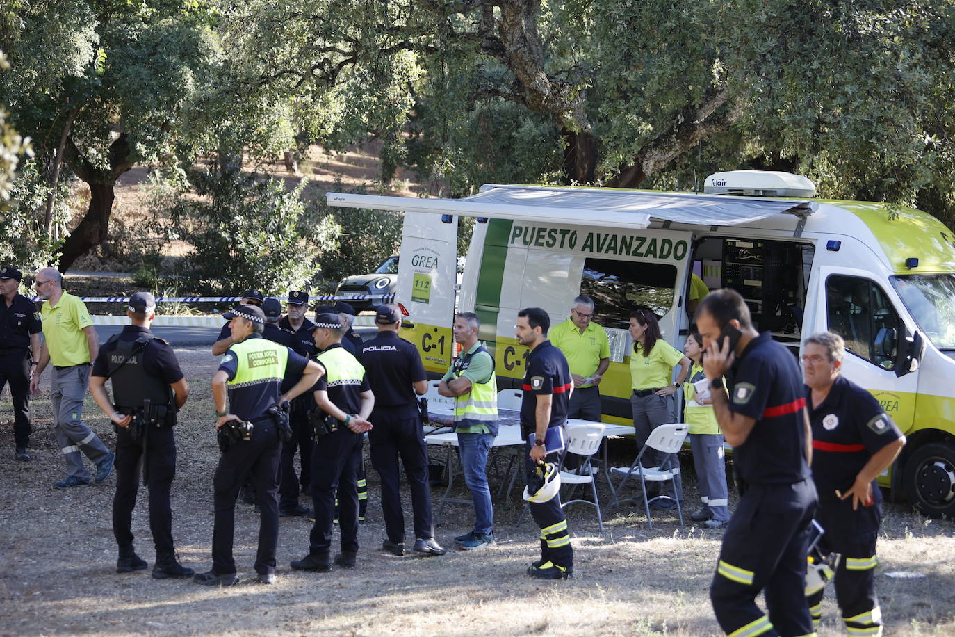 En imágenes, la búsqueda en Los Morales de la joven desaparecida en Córdoba