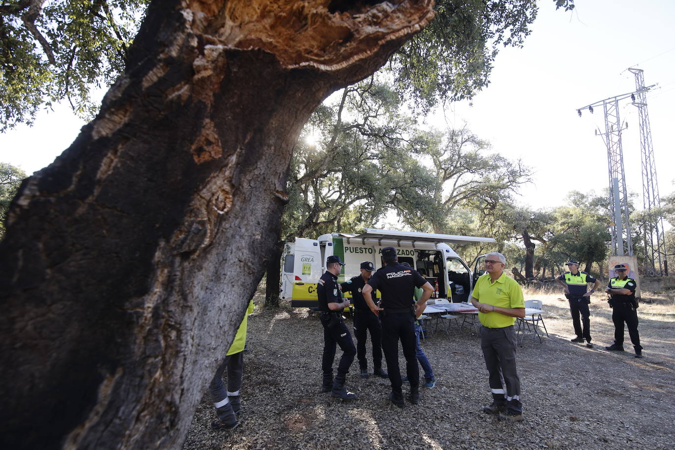 En imágenes, la búsqueda en Los Morales de la joven desaparecida en Córdoba