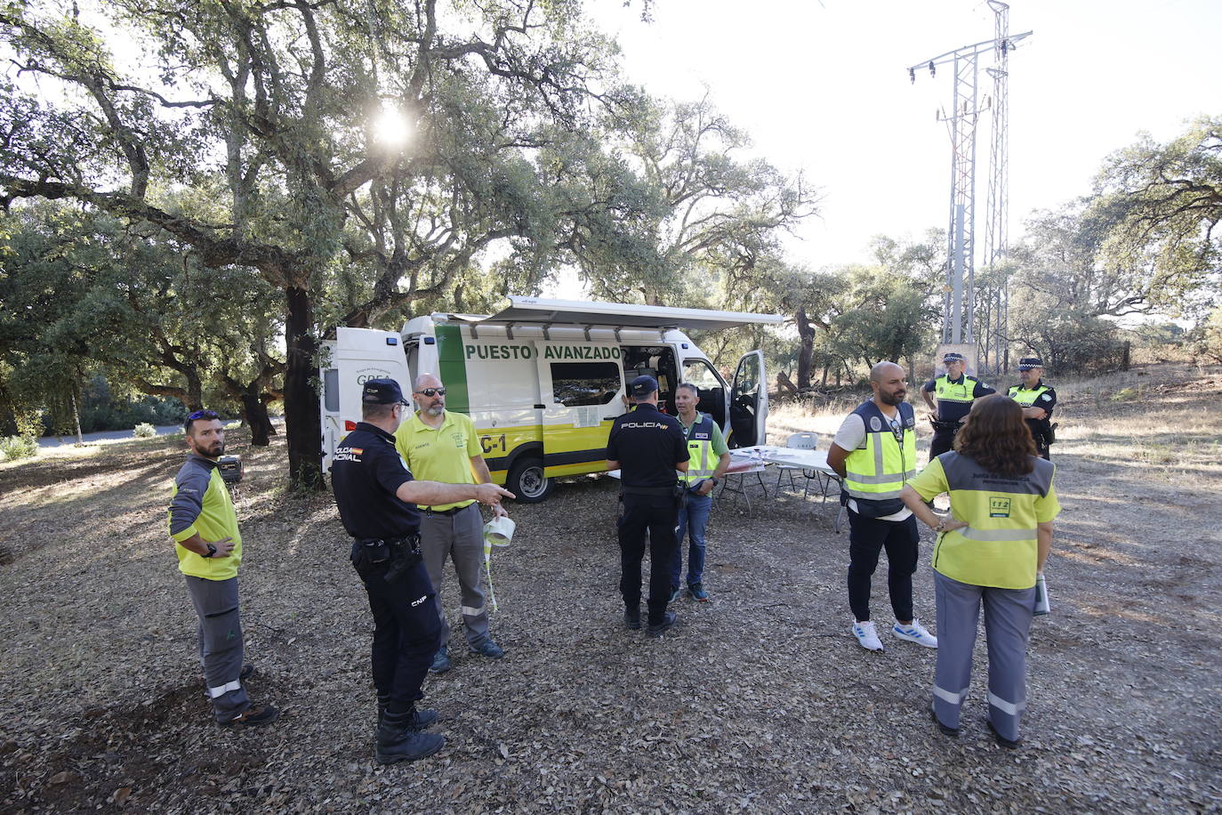 En imágenes, la búsqueda en Los Morales de la joven desaparecida en Córdoba
