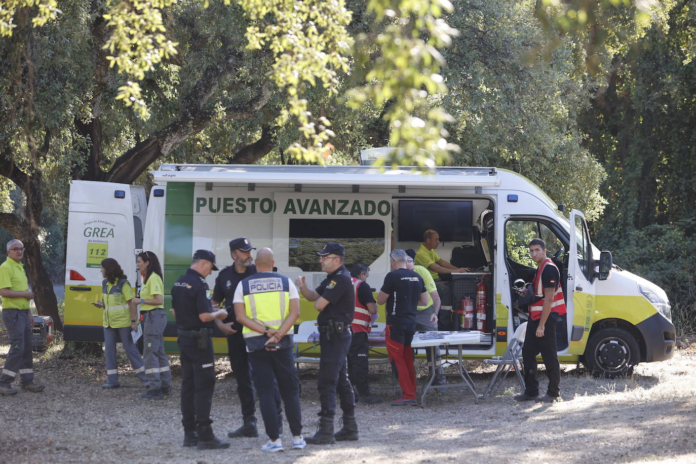 En imágenes, la búsqueda en Los Morales de la joven desaparecida en Córdoba