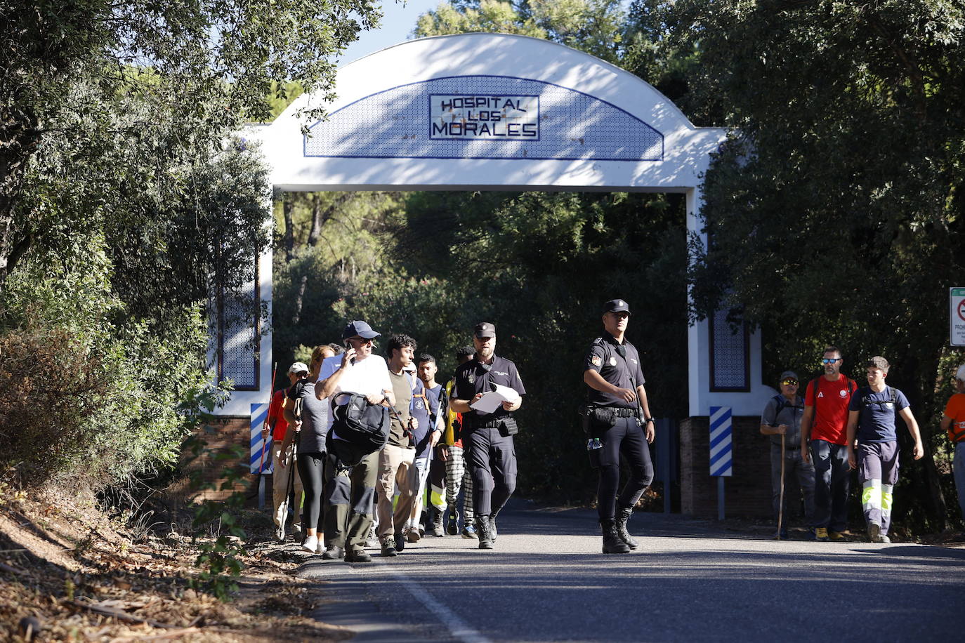 En imágenes, la búsqueda en Los Morales de la joven desaparecida en Córdoba