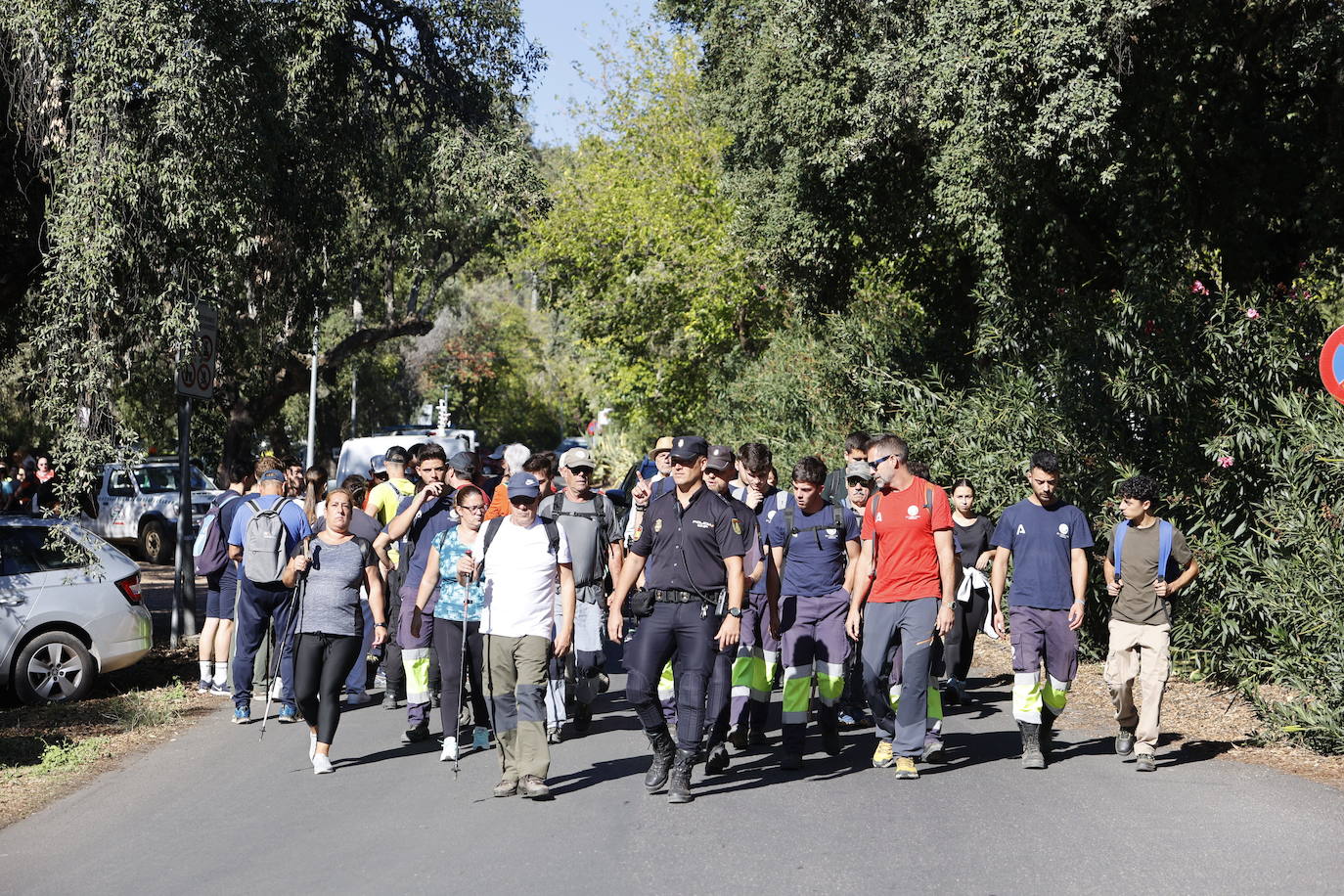 En imágenes, la búsqueda en Los Morales de la joven desaparecida en Córdoba