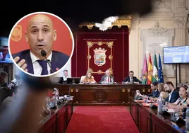 El Ayuntamiento de Málaga declara a Luis Rubiales 'persona non grata'