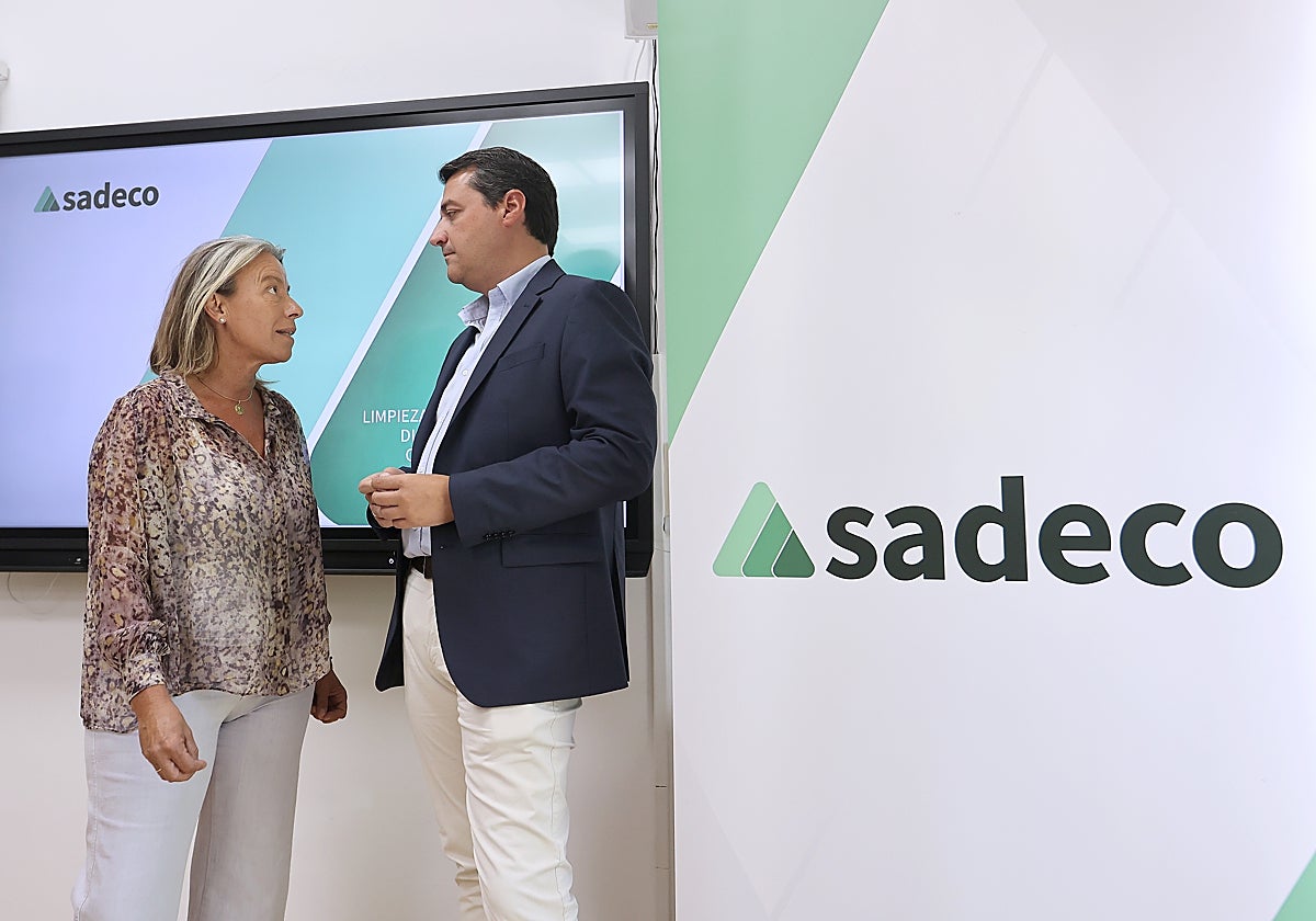 Albás y Bellido, en una intervención en la sede de Sadeco