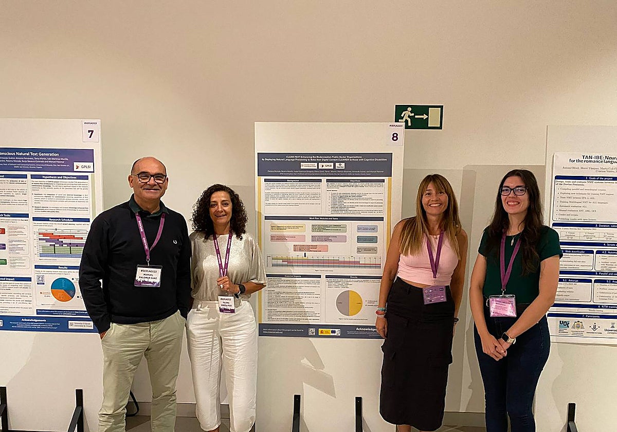 Imagen del equipo de ClearText en Jaén