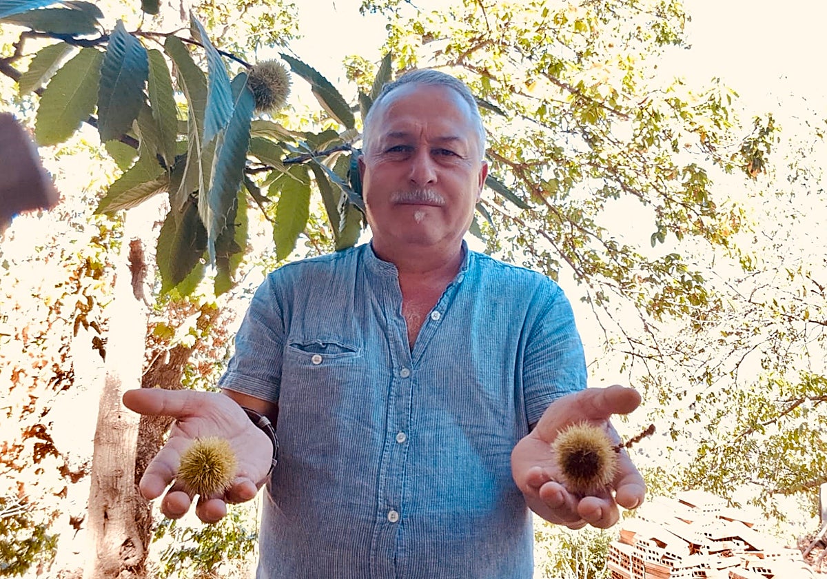 Salvador Sánchez, presidente de la cooperativa de Genalguacil