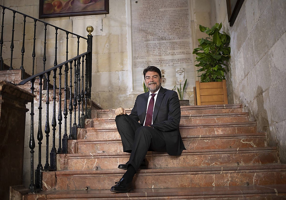 El alcalde de Alicante, Luis Barcala.