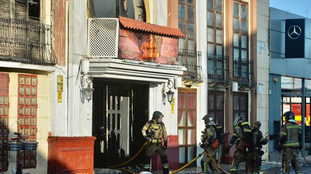 El incendio de Murcia en imágenes