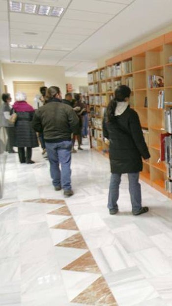 Librería Luque en la calle Jesús y María