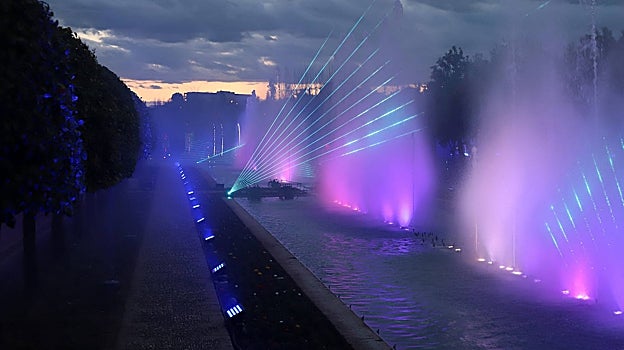 Espectáculo nocturno en el Alcázar de Córdoba