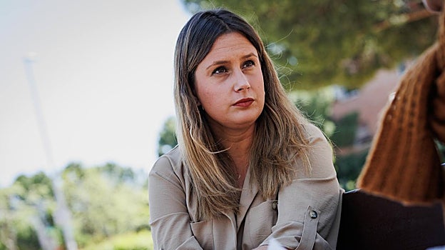 Alejandra Jacinto, en una entrevista en ABC en abril