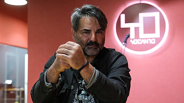 El cantante y compositor cordobés Queco en una entrevista con ABC