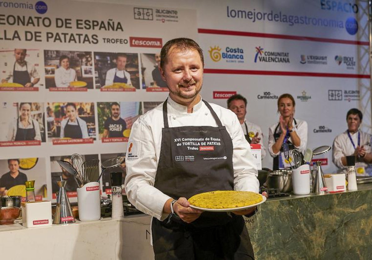 Cañadío (Santander), la mejor tortilla de patatas con cebolla pochada y patata monalisa