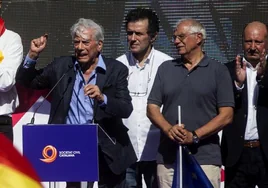 Vargas Llosa, premio 8 de octubre de Societat Civil