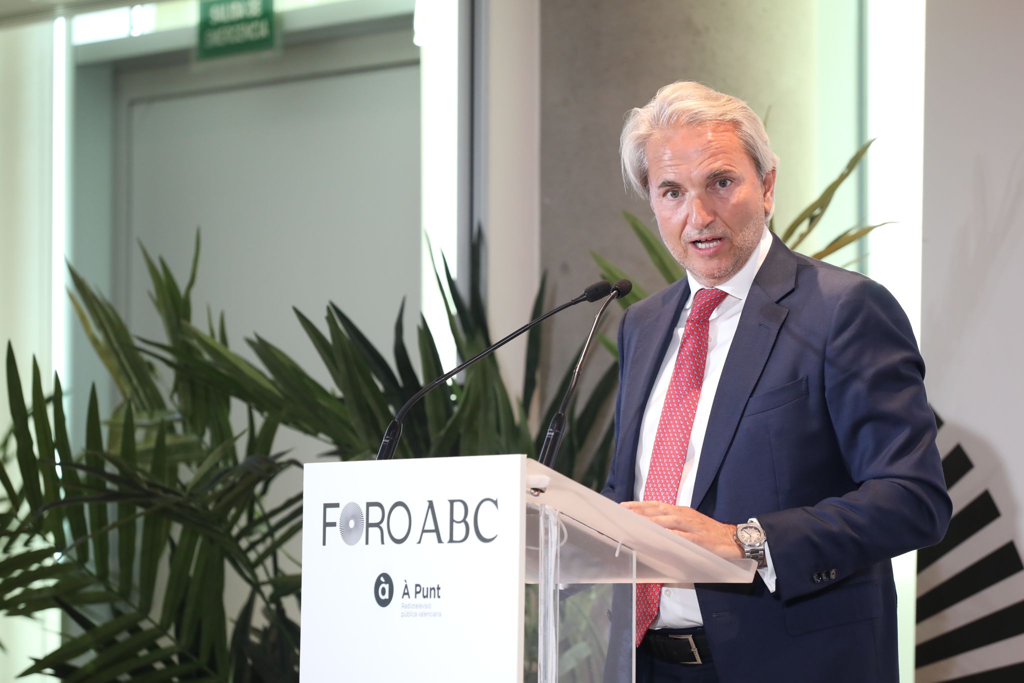 Introducción a cargo del presidente de la Fundación Conexus Madrid-Comunitat Valenciana, Manuel Broseta