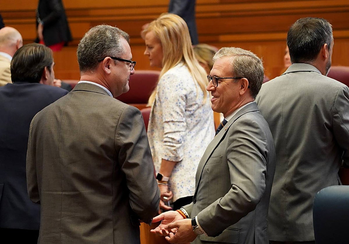 Dueñas y Veganzones, al inicio del Debate sobre Política General de la Comunidad
