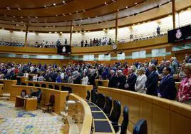 El Senado muestra su rechazo a una posible ley de amnistía sin el apoyo del PSOE