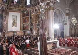 La Catedral de Valencia acoge la misa y el solemne 'Te Deum' del 9 de Octubre, presidido por el Arzobispo