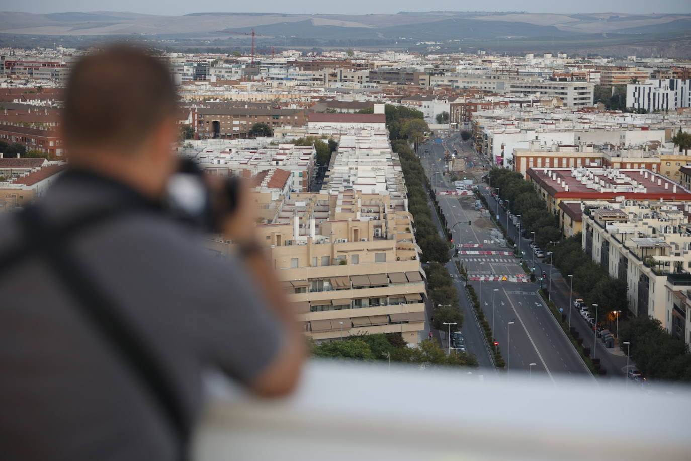 Fotos: la esperada inauguración de la imponente Torre del Agua de Córdoba... y sus vistas