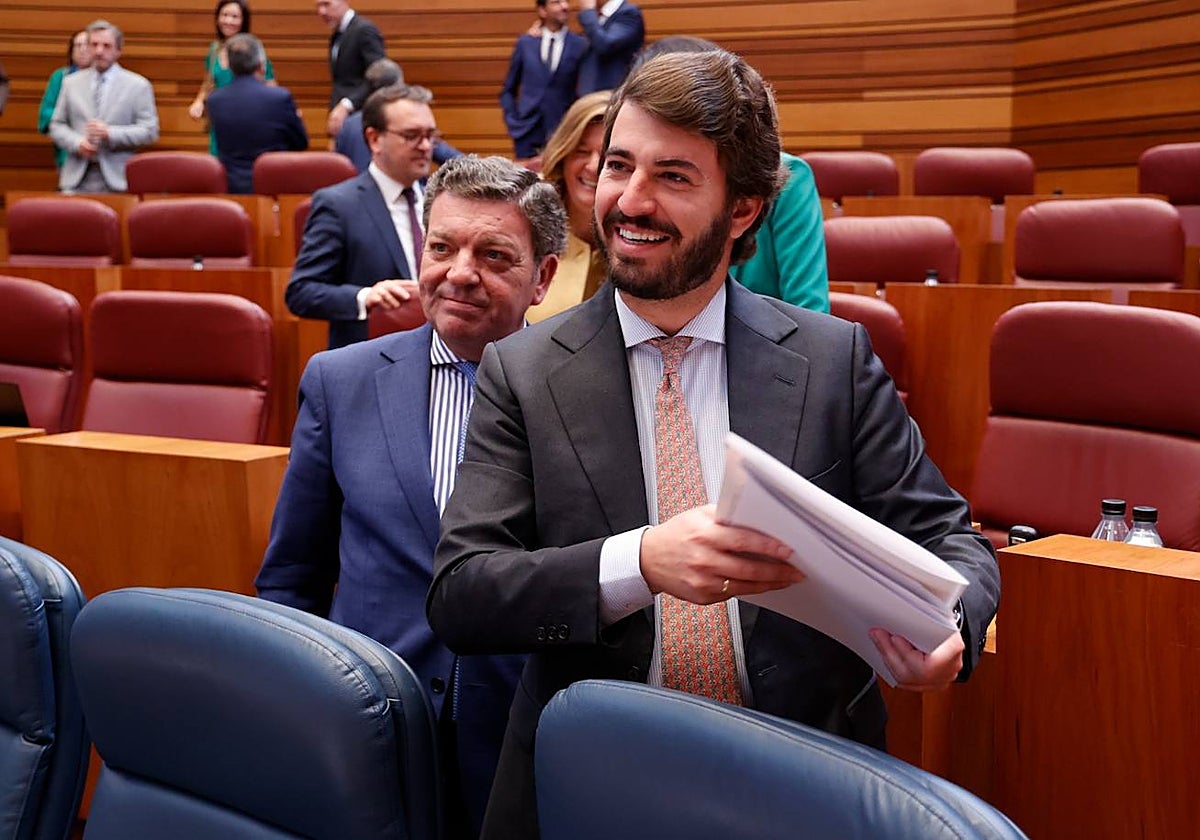 García-Gallardo, el primer día del pleno sobre el debate del Estado de la Comunidad