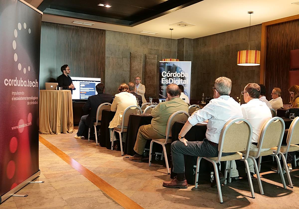Un momento de la presentación del 'Foro Córdoba es digital', celebrada este miércoles