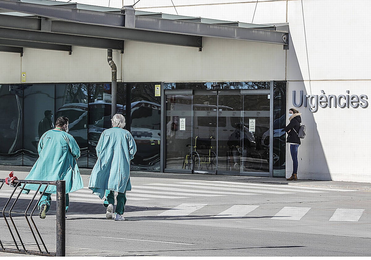 Imagen de archivo de un las Urgencias de un centro sanitario en la Comunidad Valenciana