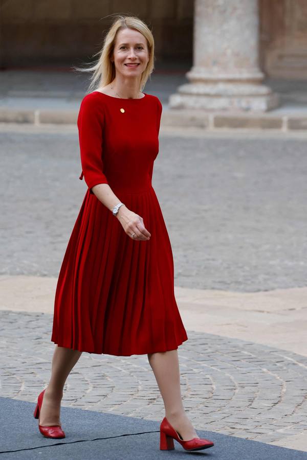 La primera ministra de Estonia, Kaja Kallas