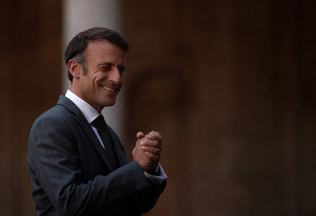 El presidente francés, Emmanuel Macron