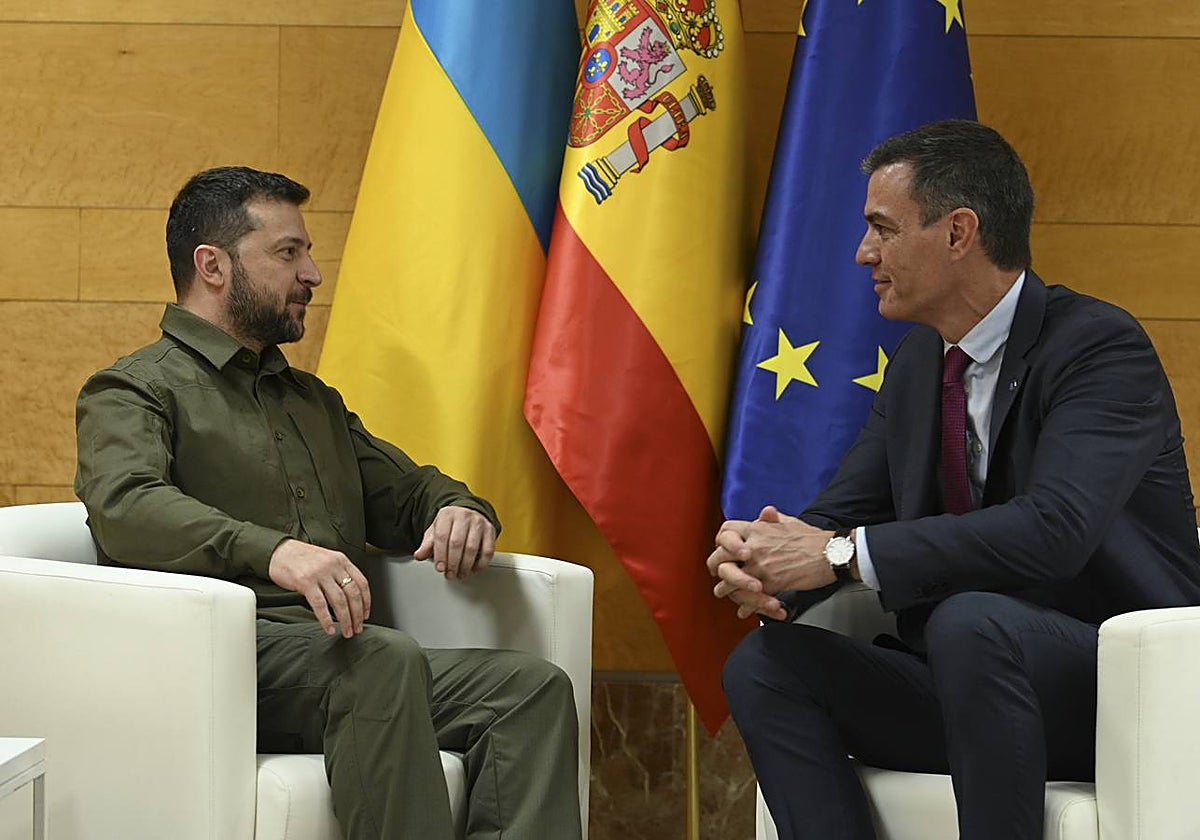 Zelenski, en su visita este jueves a Granada para la cumbre internacional