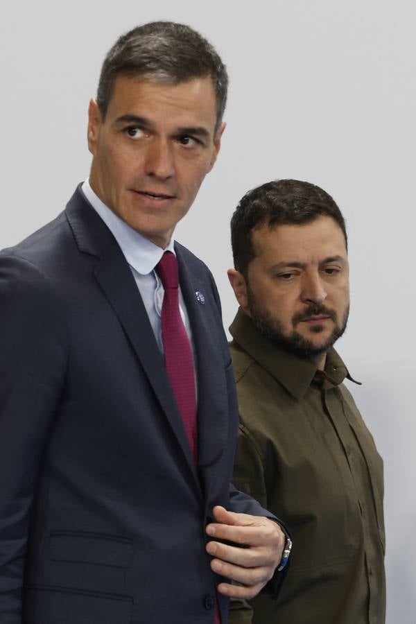 Zelenski, en su visita este jueves a Granada para la cumbre internacional