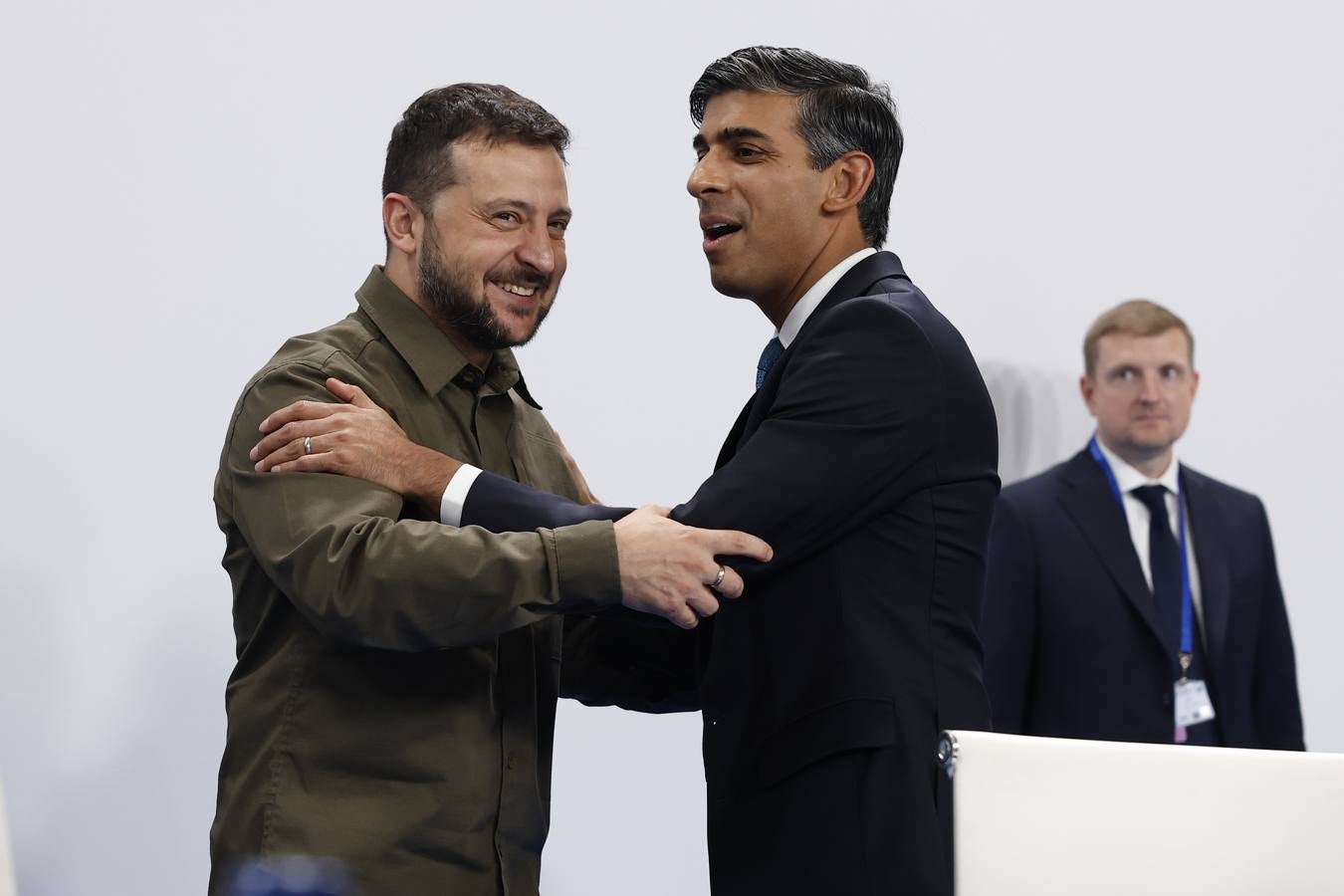 Zelenski, en su visita este jueves a Granada para la cumbre internacional