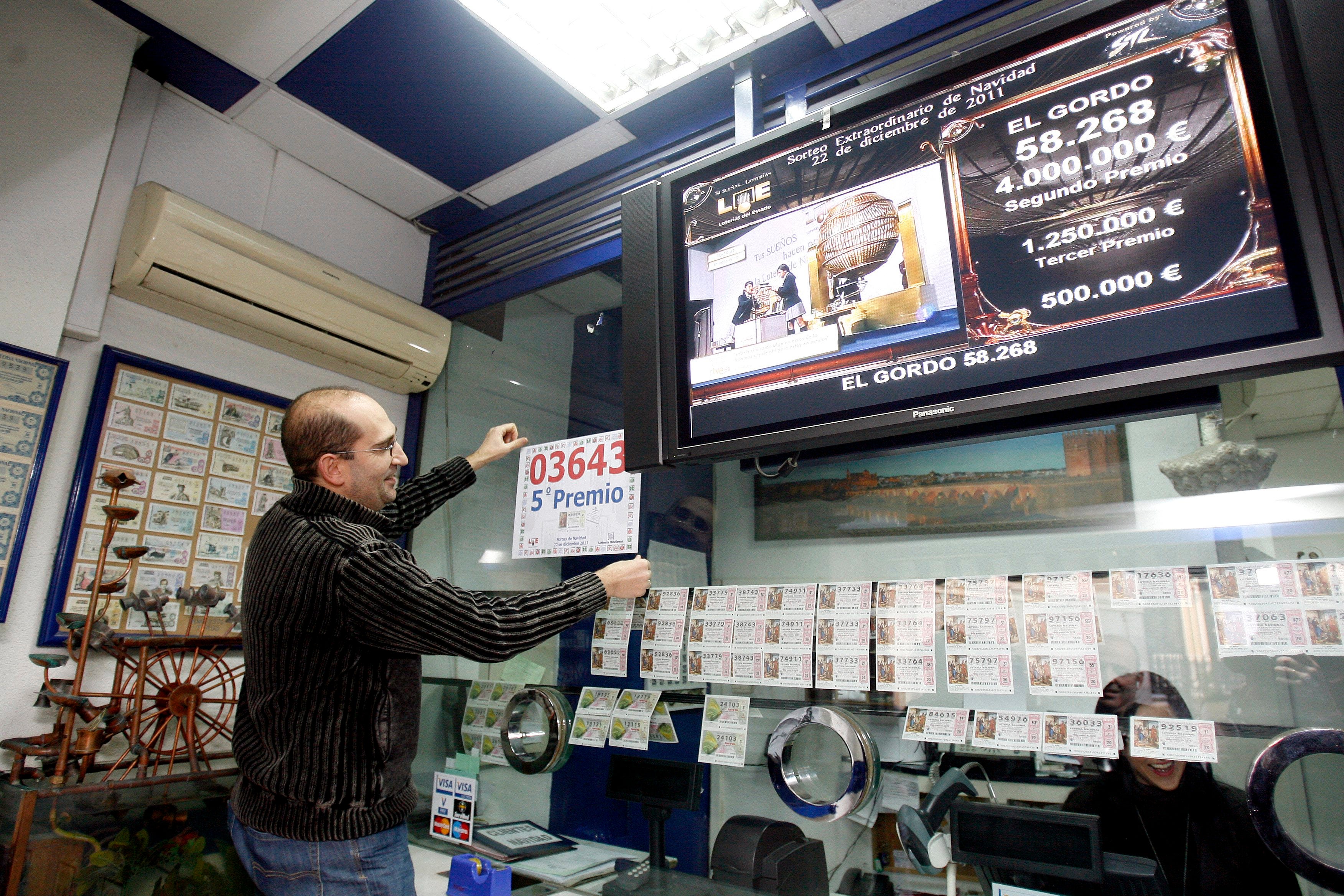 Administración de Loterías de Ángel Saavedra, en el Córdoba capital