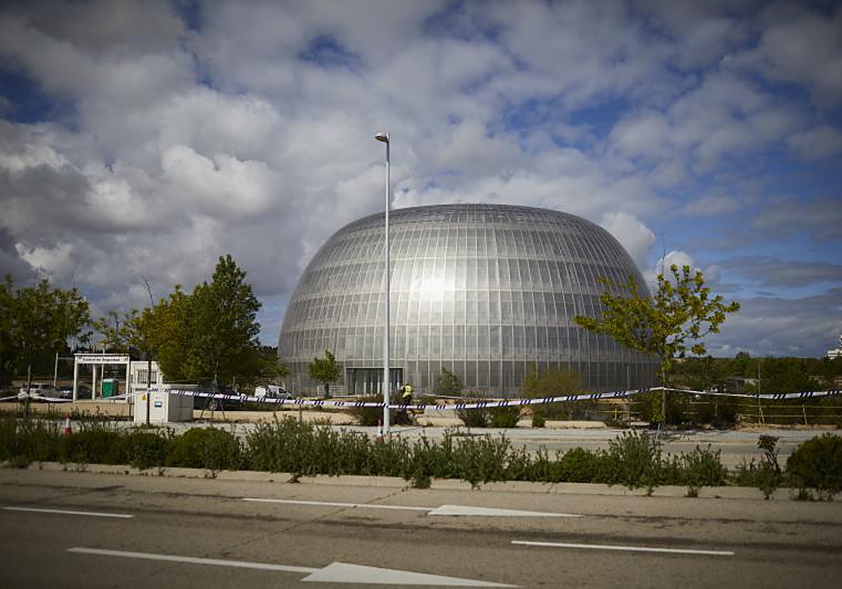 Los terrenos del proyecto de la Ciudad de la Justicia, en Valdebebas