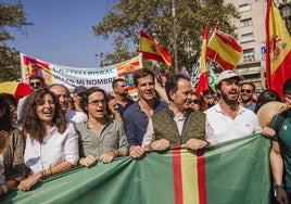 Mañueco, sobre la manifestación de Barcelona: «Por la unidad, la igualdad y la libertad de todos los españoles»