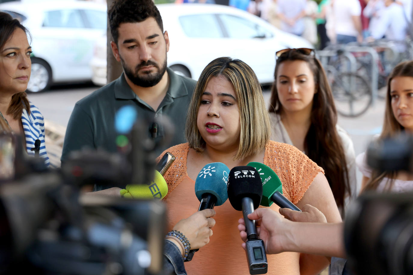 Fotos: La protesta por el retraso en el cobro del bono de alquiler joven