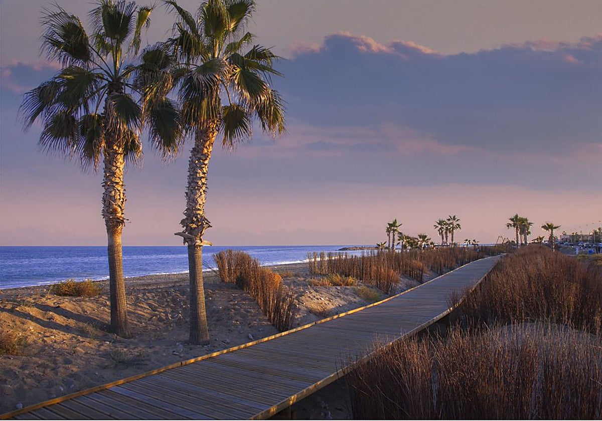Zona de playa en Almassora (Castellón), en una imagen difundida por el Ayuntamiento.
