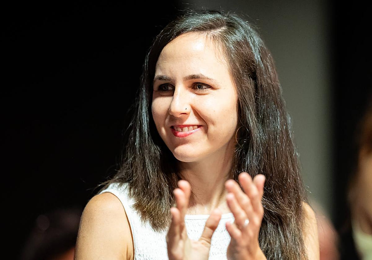 Ione Belarra, durante un acto