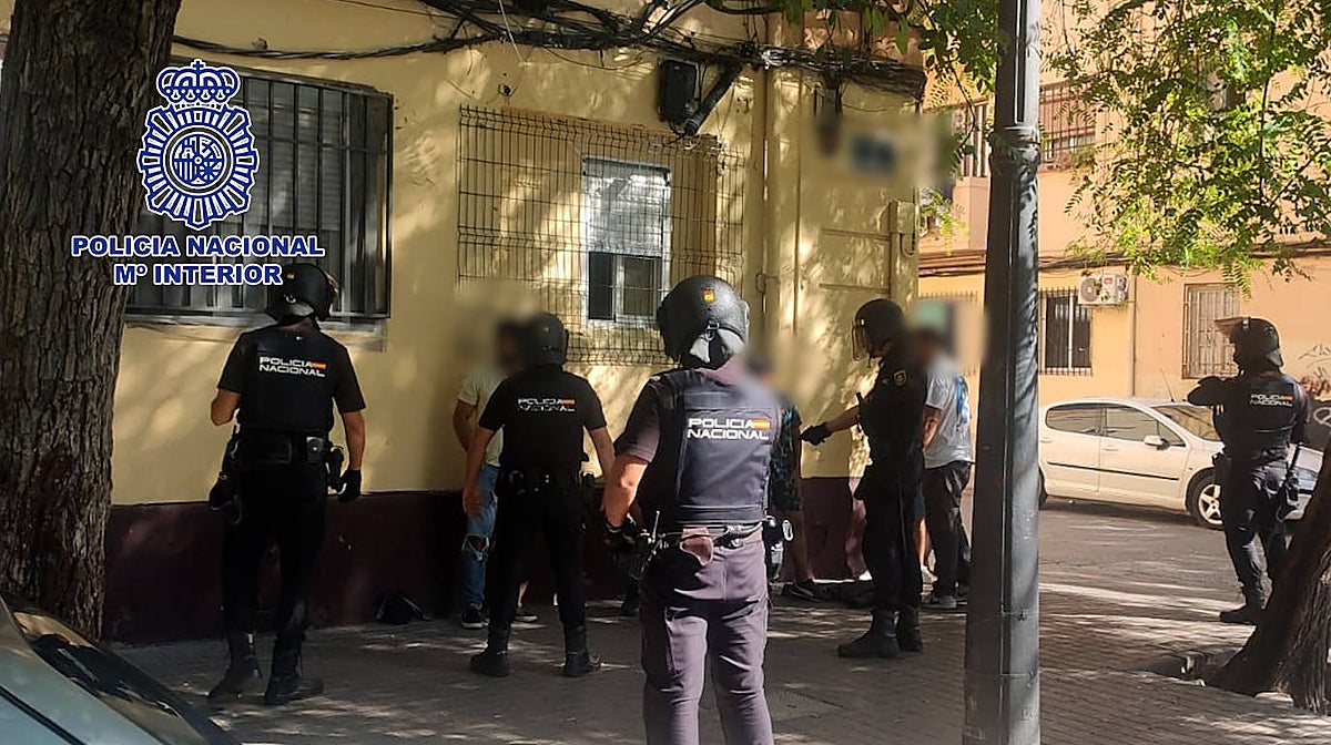 Golpe policial en las Casitas Rosas de Valencia con once detenidos por tráfico de drogas y robos