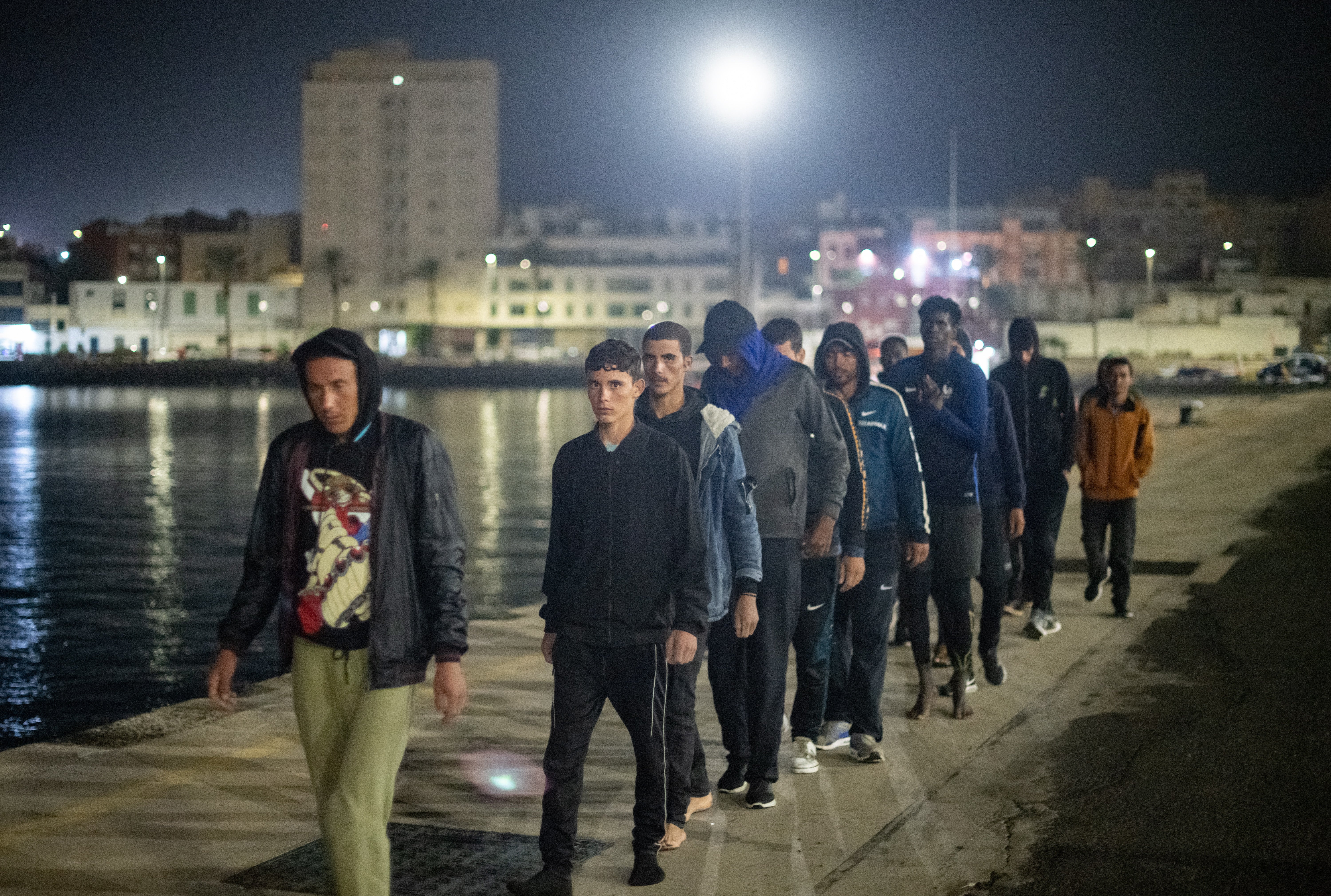 Siete embarcaciones han sido rescatadas de madrugada a las costas de Canarias, Almería y Baleares.