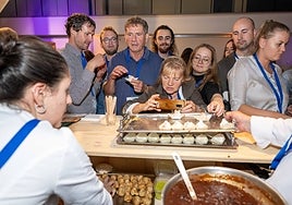 Castilla y León exhibe despensa en Bruselas