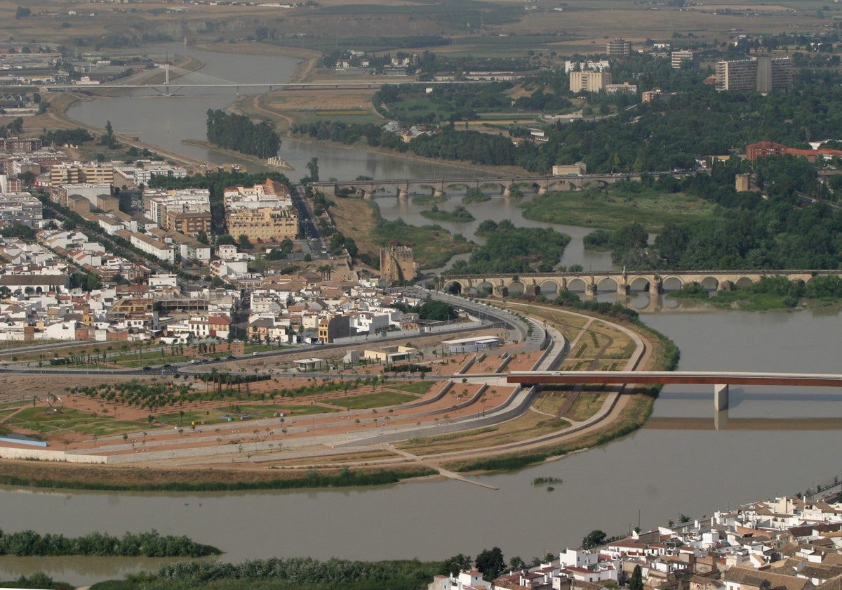 Tres de los cuatro puentes